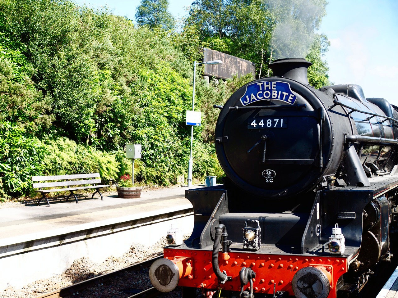 Harry Potter Train in Scotland