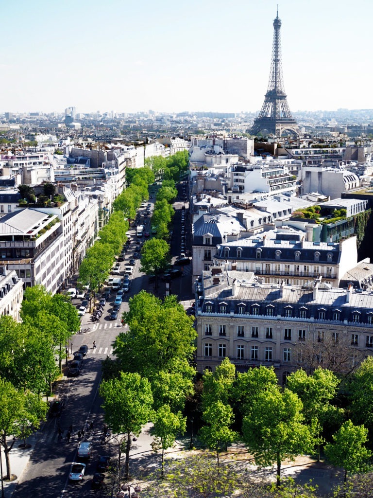 View From Arc de Triomphe
