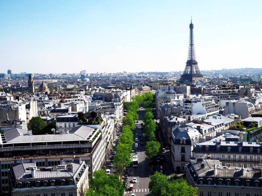 View From Arc de Triomphe